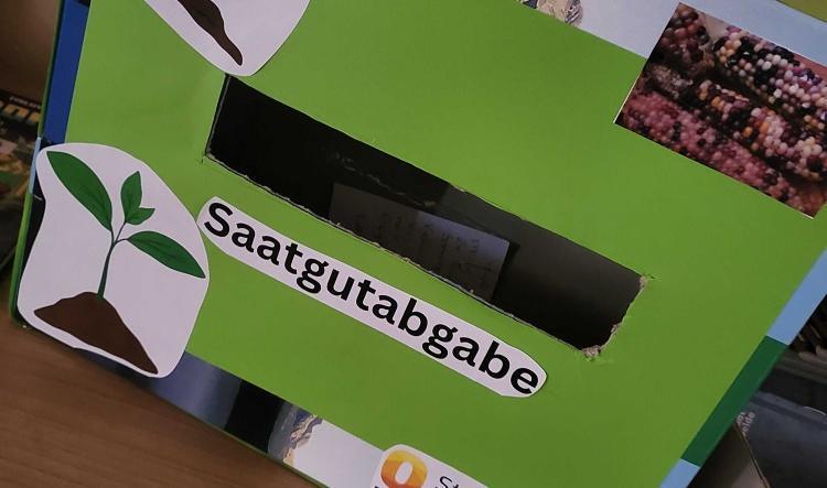 Sammelaktion für Saatgut in der Stadtbibliothek Oelde gestartet