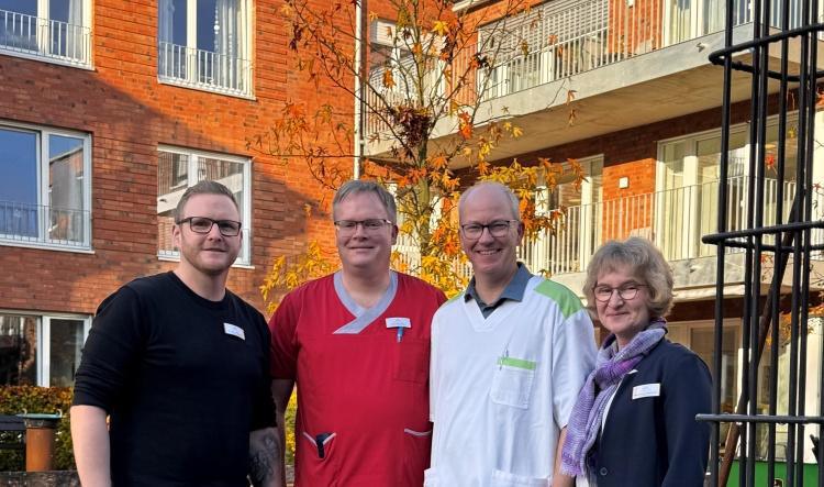 CDU-Landtagsabgeordneter Daniel Hagemeier sammelt wertvolle Einblicke als Pflege-Praktikant im Von-Galen-Haus in Oelde