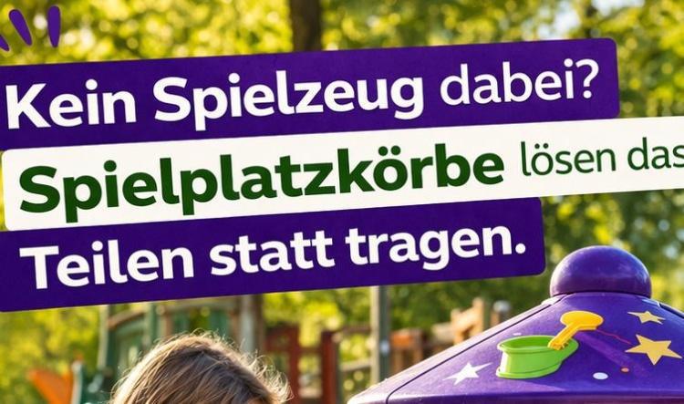 VOLT schlägt Spielgeräte-Körbe auf Spielplätzen vor: Pilotprojekt für mehr Miteinander
