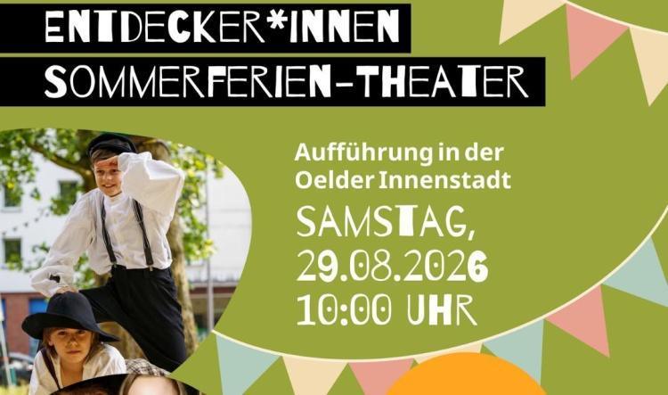 Kindertheaterfest am 29. August: Spiel, Spaß und Theater in der Oelder Innenstadt