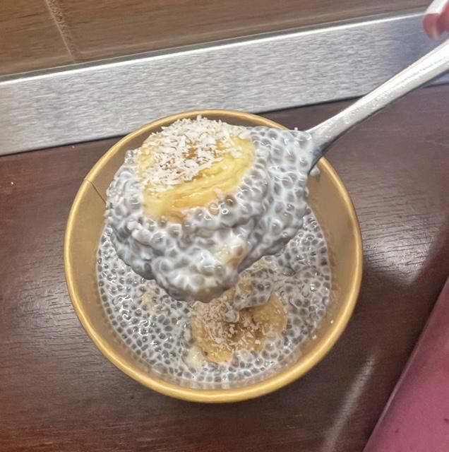 Banános chia puding