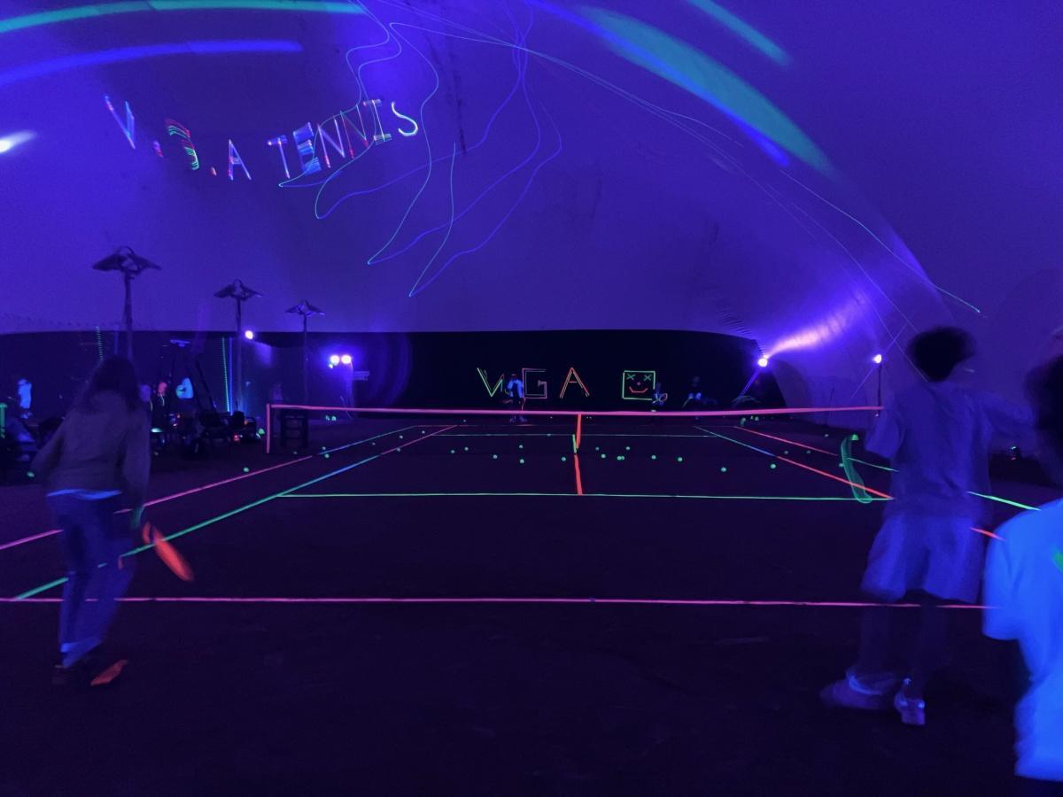 La soirée fluo c’est partie!! 