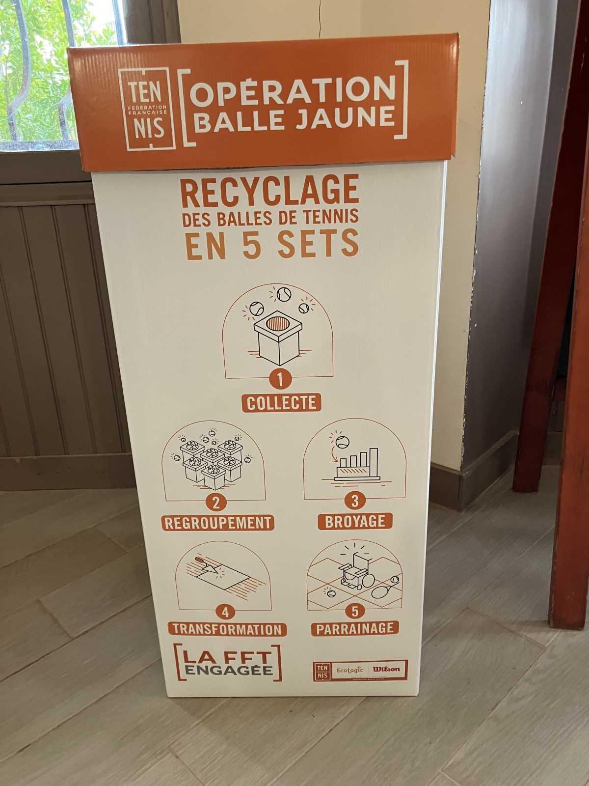 RECYCLAGE BALLES