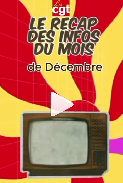 Le récap’ du mois de décembre 2024