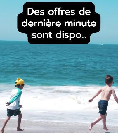 Partir avec la CCAS même à la dernière minute ! 