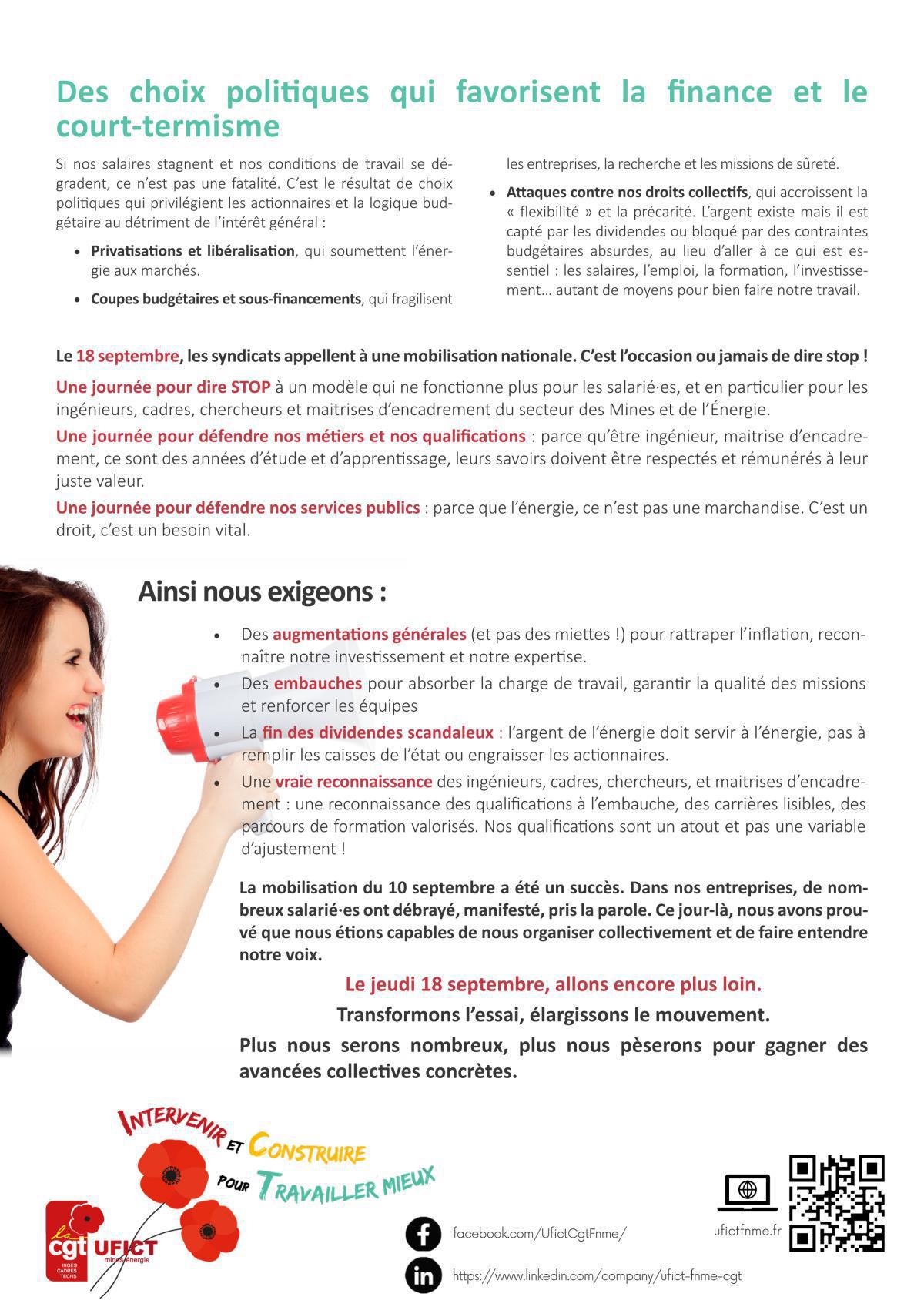 (R)Appel à la grève ! - Toutes les manifestations organisées ce jour !