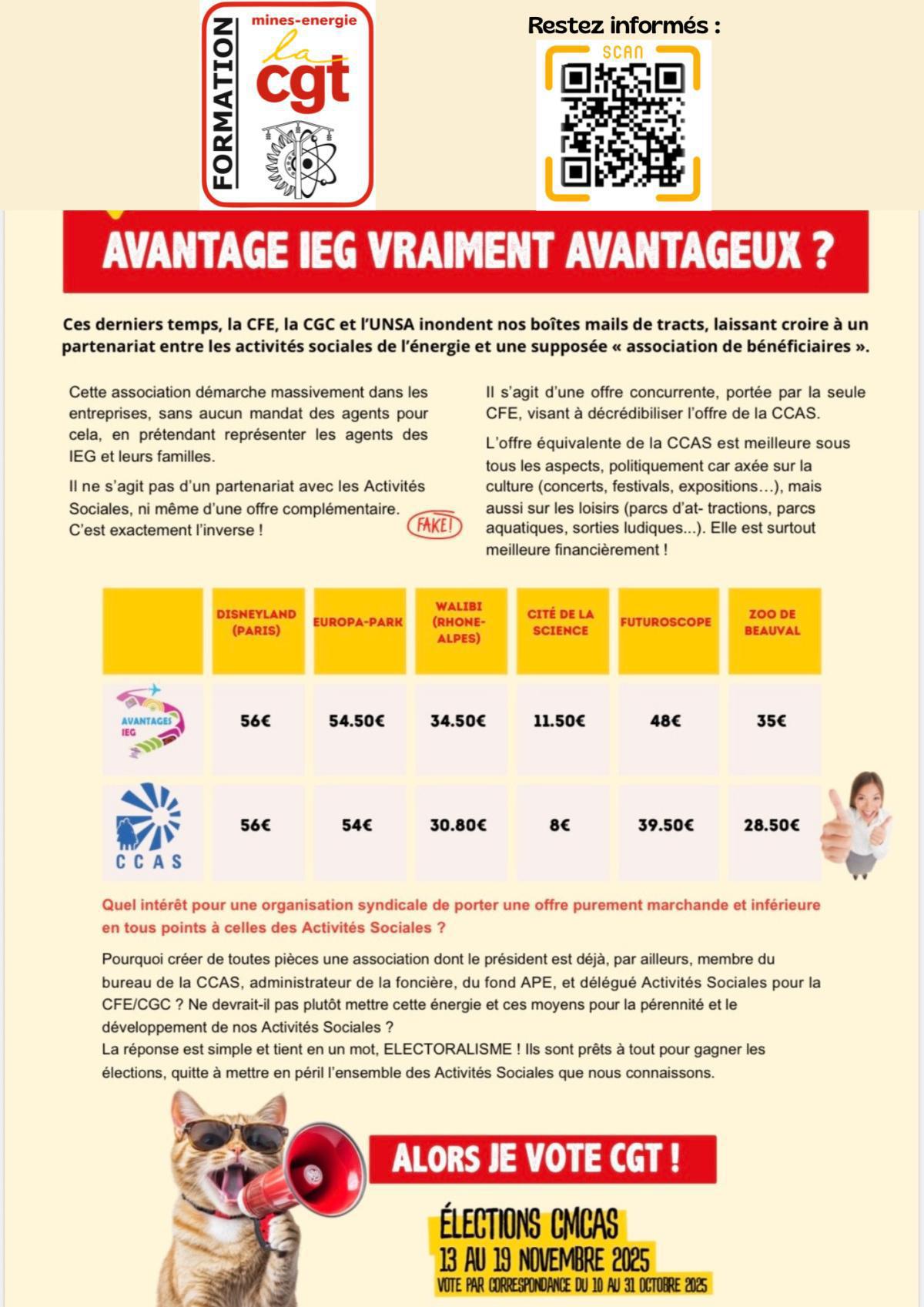 "Avantage IEG" vraiment avantageux ?