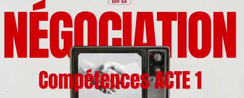 Négociation sur les emplois et les parcours professionnels.