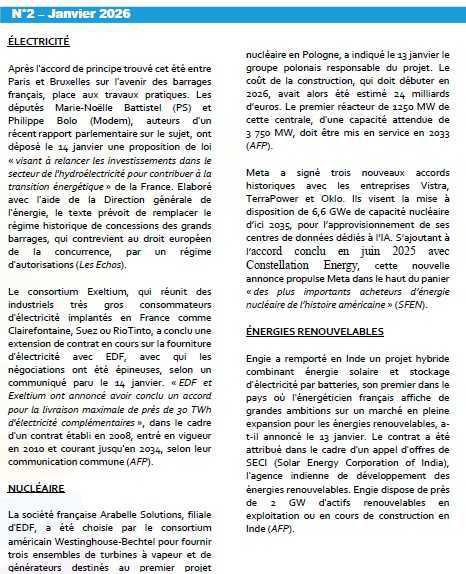 Les brèves CSEC janvier 2026