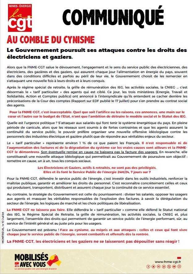 Le 15 septembre, soyons unis, nombreux et déterminés.
