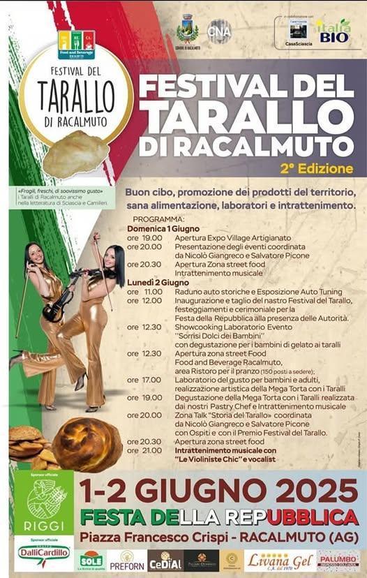 Festival del Tarallo di Racalmuto (inizio ore 19.00)