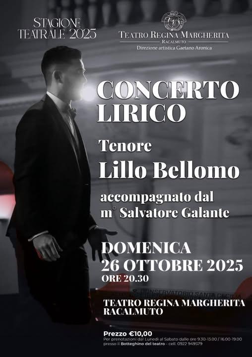 "Concerto lirico" (inizio ore 20.30) "Concerto lirico" (inizio ore 20.30)