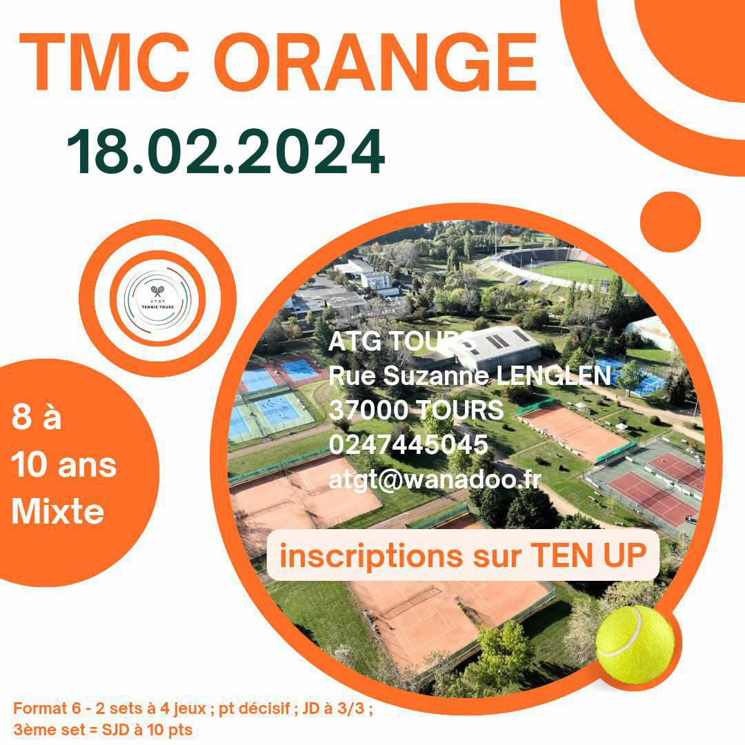 TMC Orange Mixte 8-10 ans