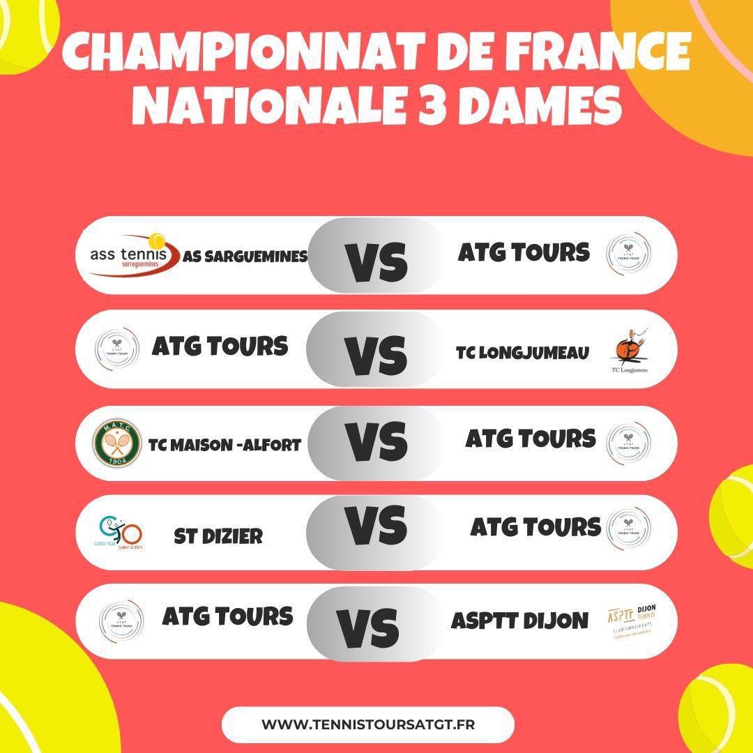 ÉQUIPE 1 DAMES NATIONALE 3 ÉQUIPE 1 DAMES NATIONALE 3