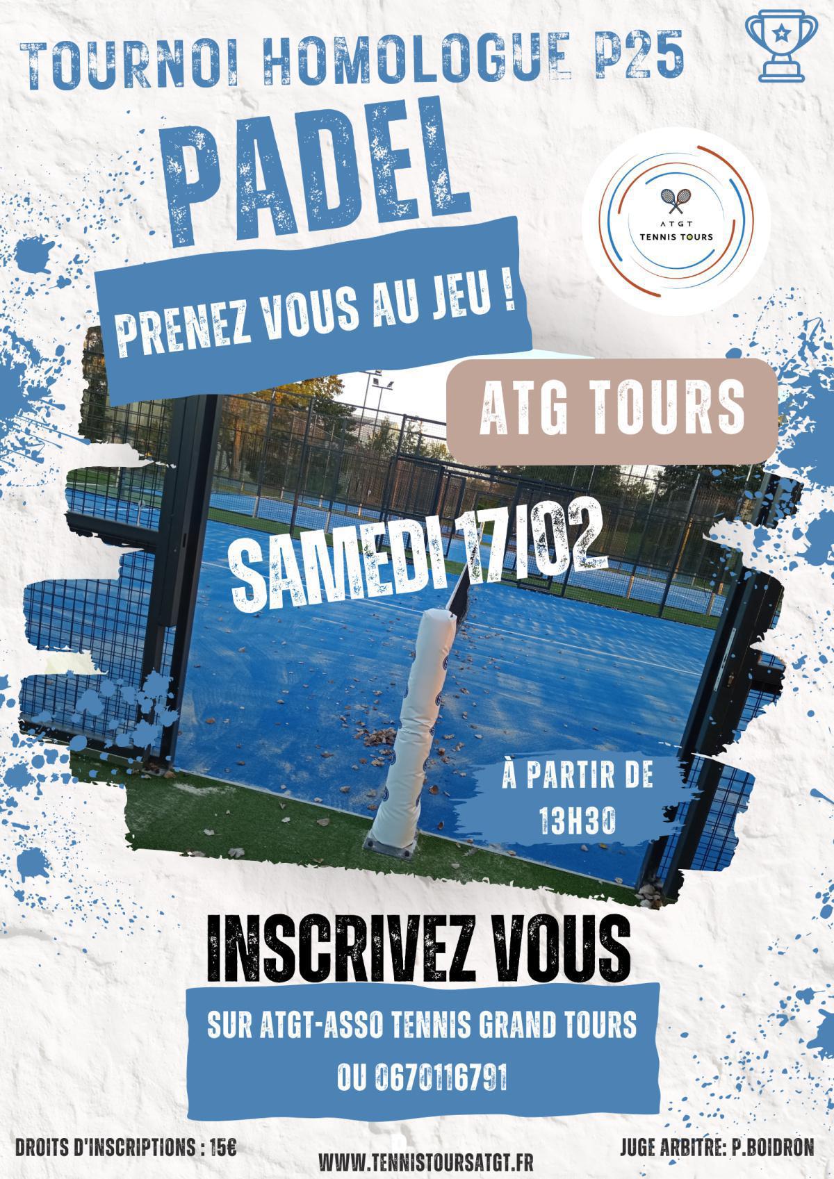 Tournoi de PADEL P25