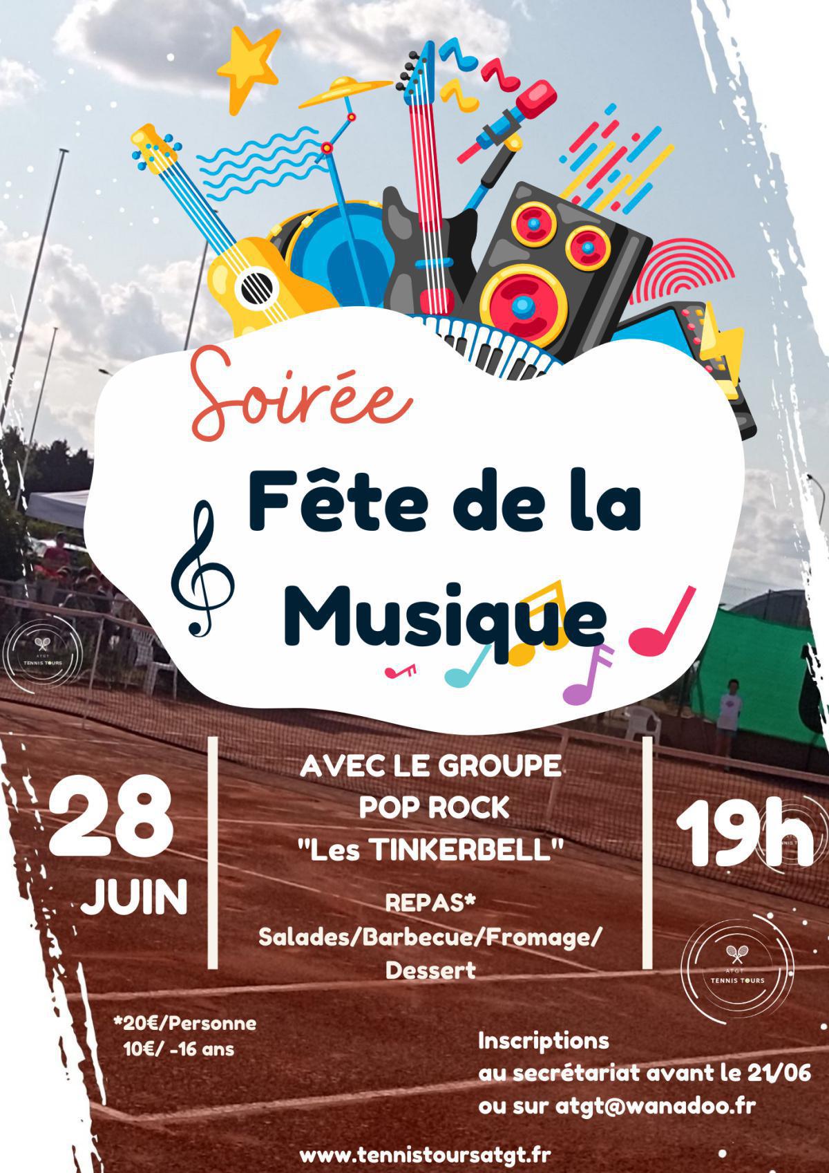 SOIRÉE "FÊTE DE LA MUSIQUE" SOIRÉE "FÊTE DE LA MUSIQUE"