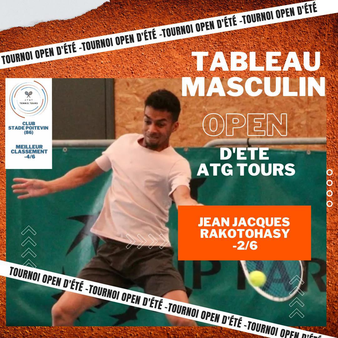 🎾 TOURNOI OPEN D'ÉTÉ 🎾