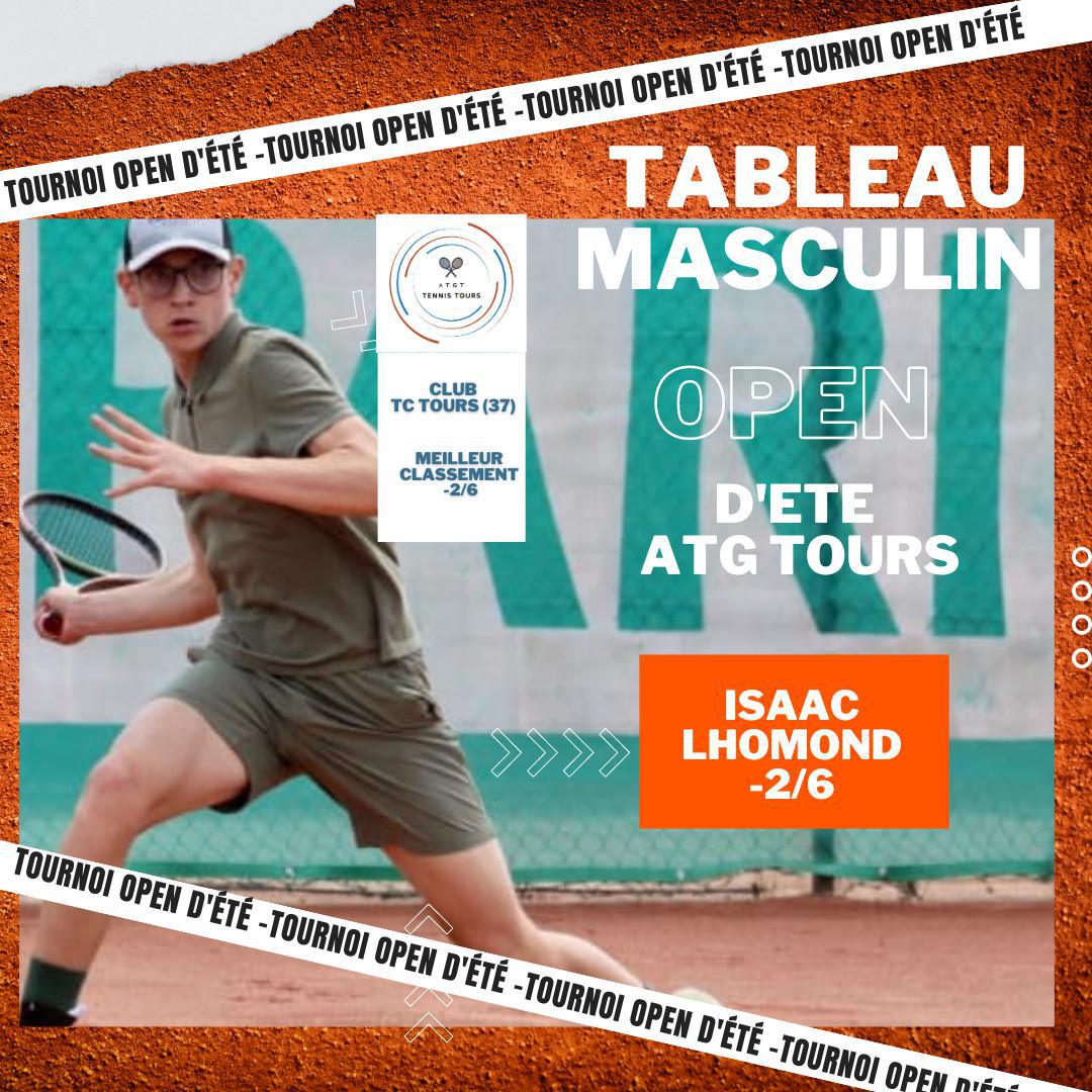 🎾 TOURNOI OPEN D'ÉTÉ 🎾