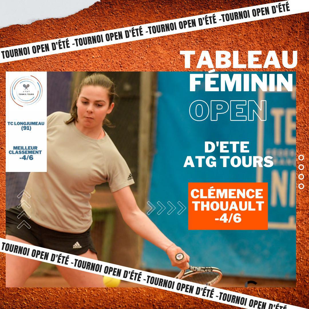 🎾 TOURNOI OPEN D'ÉTÉ 🎾