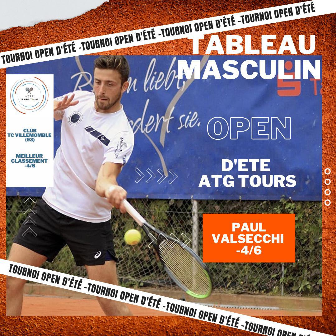 🎾 TOURNOI OPEN D'ÉTÉ 🎾