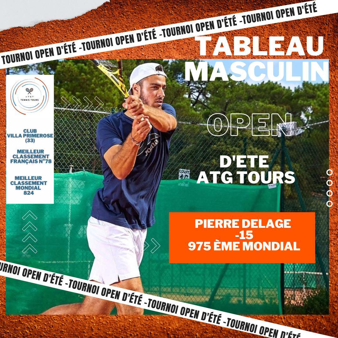 🎾 TOURNOI OPEN D'ÉTÉ 🎾