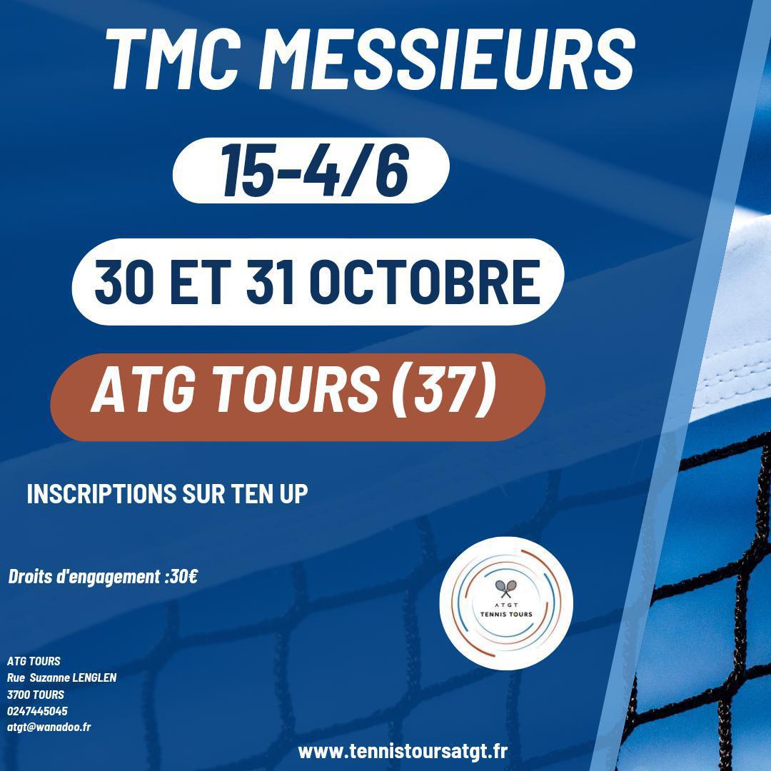 🎾 Tournoi Messieurs 15-4/6