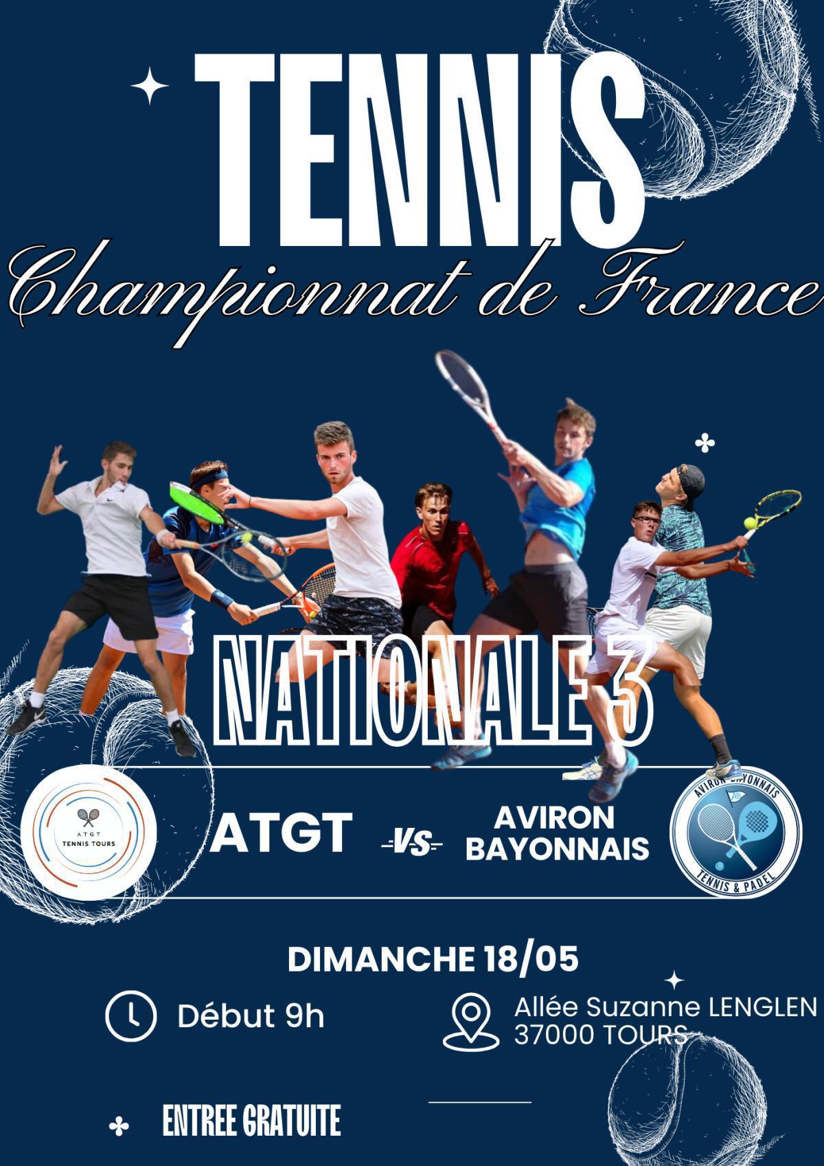 🎾 MATCH NATIONALE 3 MASCULINE 🇫🇷 