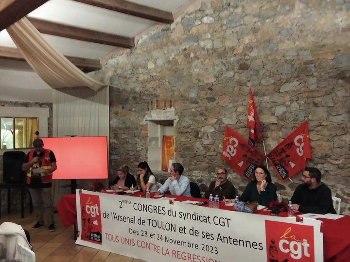 2 ème congrès de la CGT Arsenal de Toulon et ses antennes !
