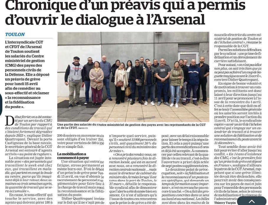 ComPresse : "Chronique d'un préavis qui a permis d'ouvrir le dialogue"