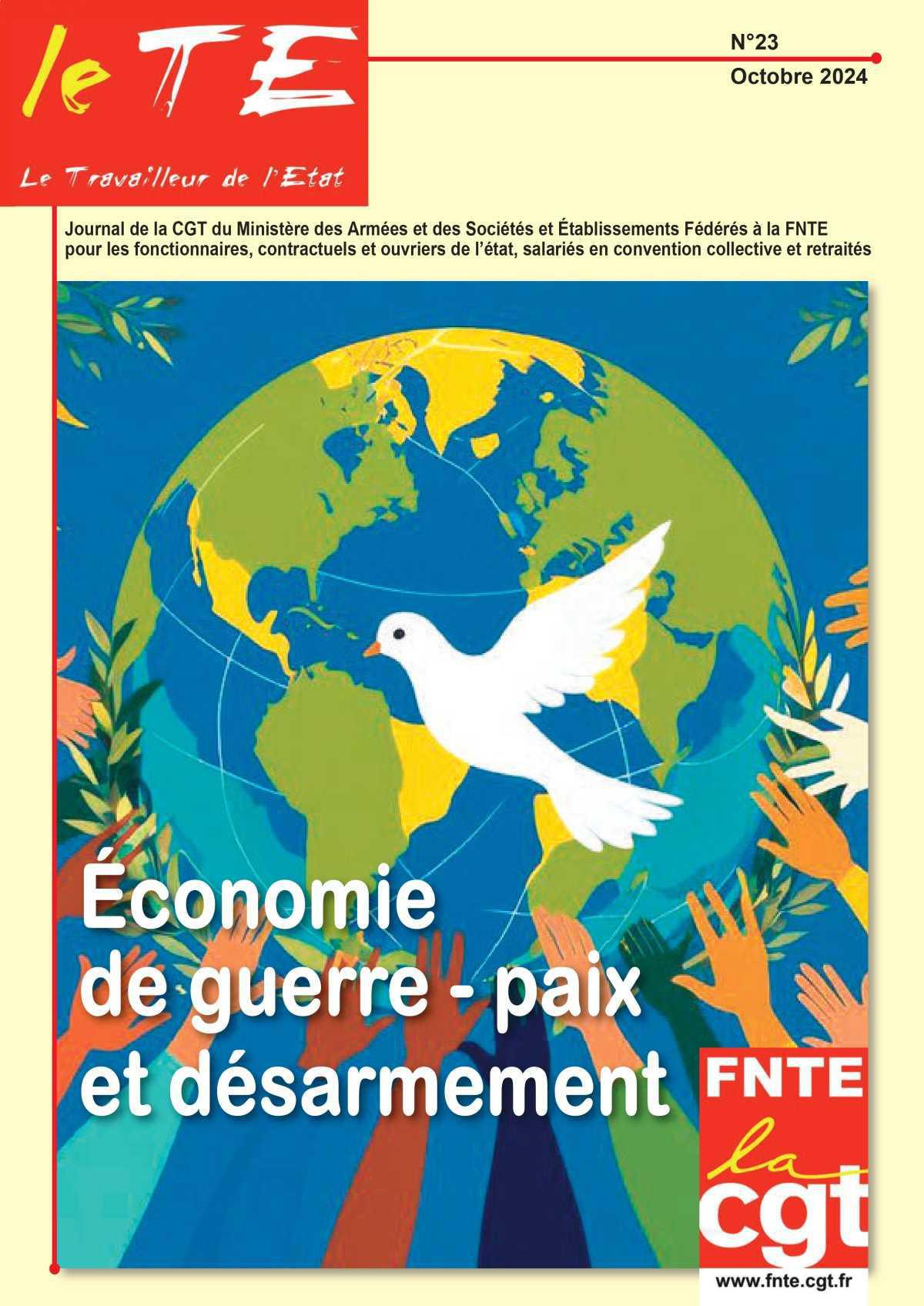 FNTE : Le Travailleur de l'Etat n°23 - Octobre 2024