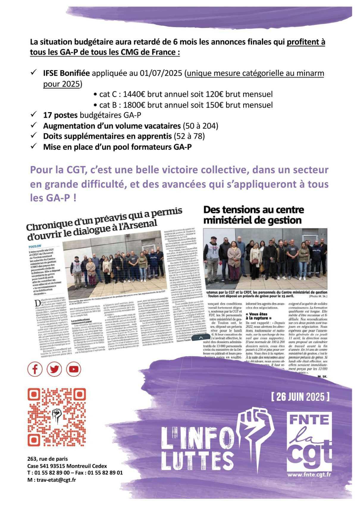 Luttes gagnantes à Toulon!