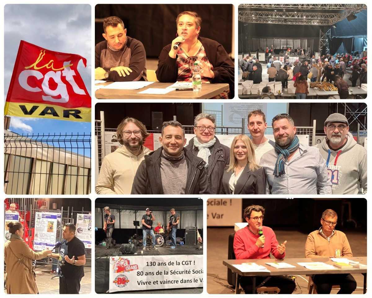 La CGT CNMSS au rendez-vous des 80 ans de la Sécu et des 130 ans de la CGT La CGT CNMSS au rendez-vous des 80 ans de la Sécu et des 130 ans de la CGT