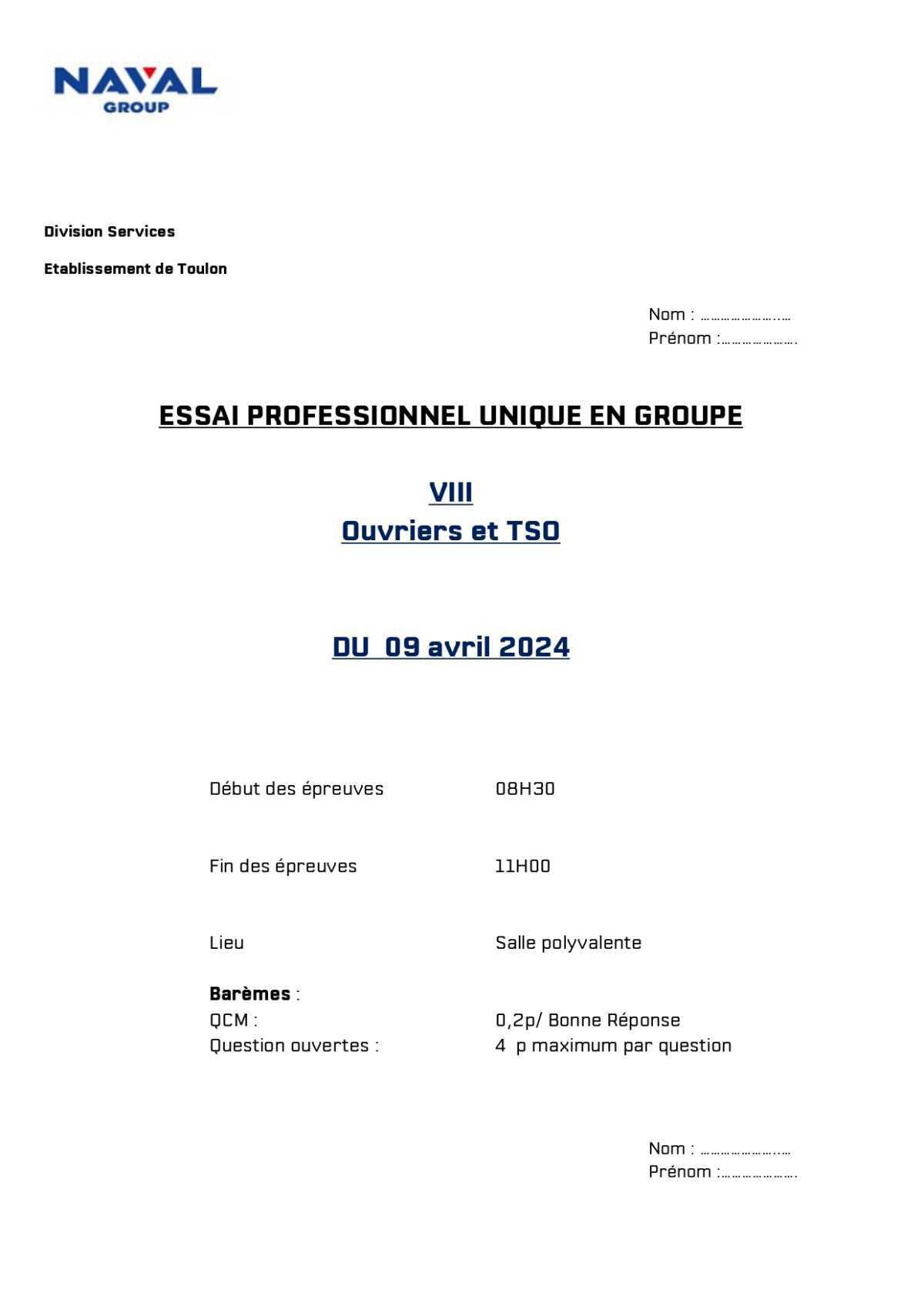 test essai PMAD 2024