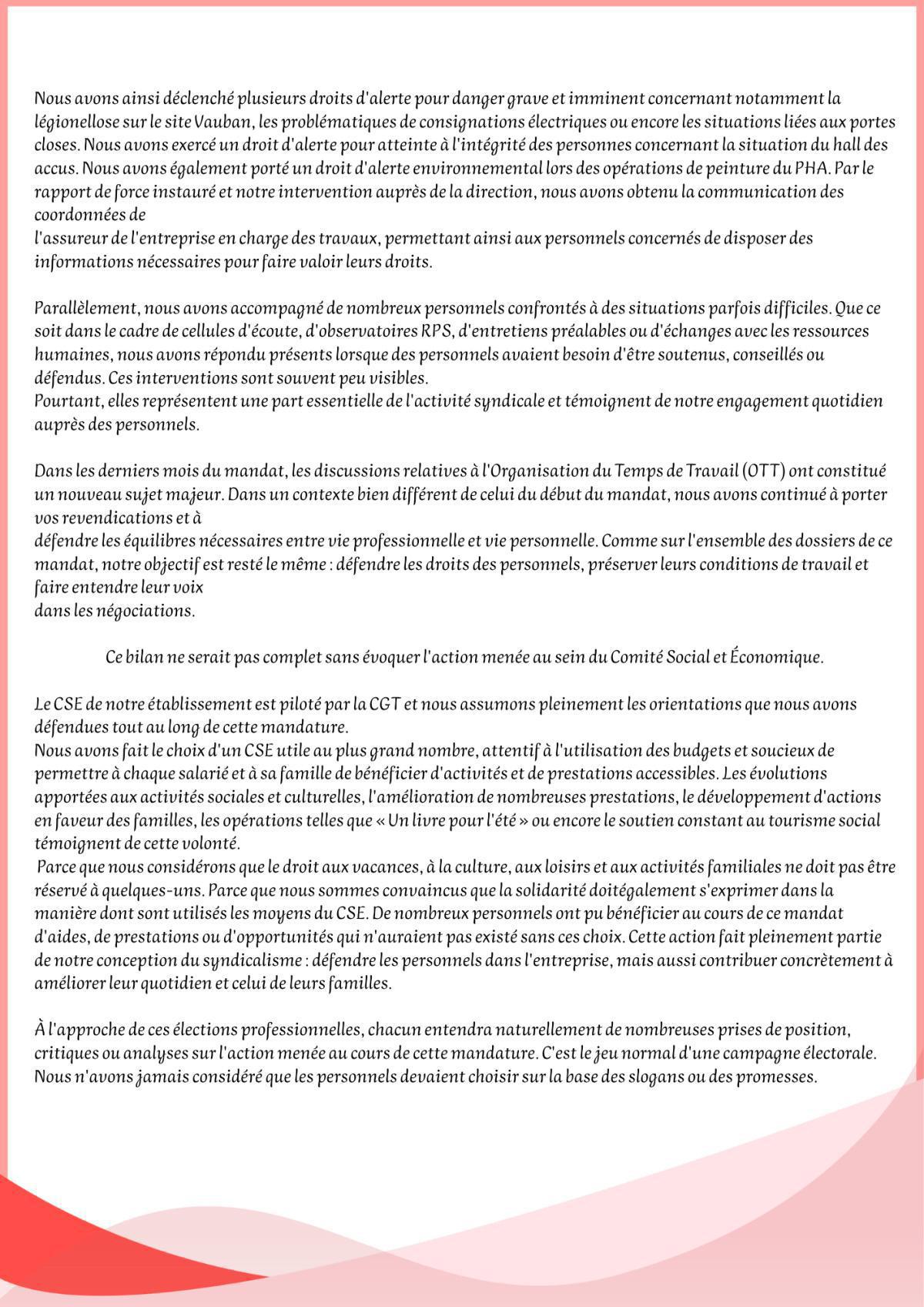 Lettre aux OETAM