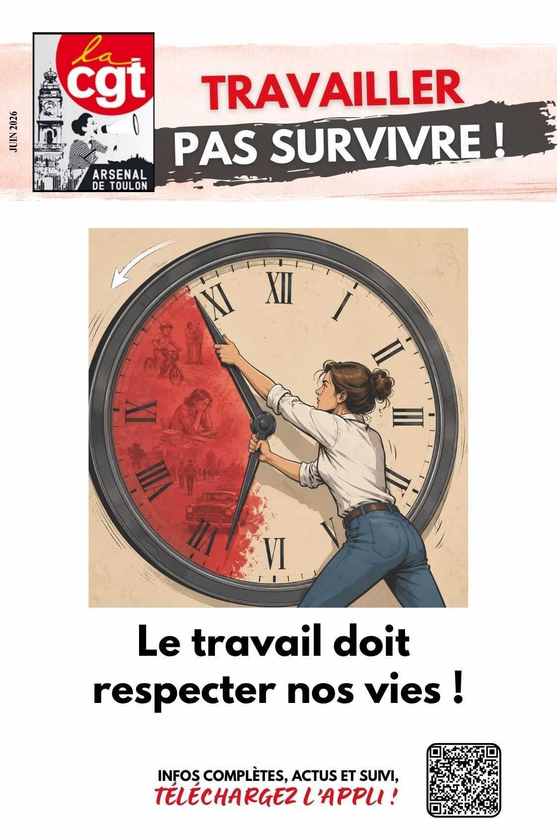 Travailler, pas survivre ! Travailler, pas survivre !