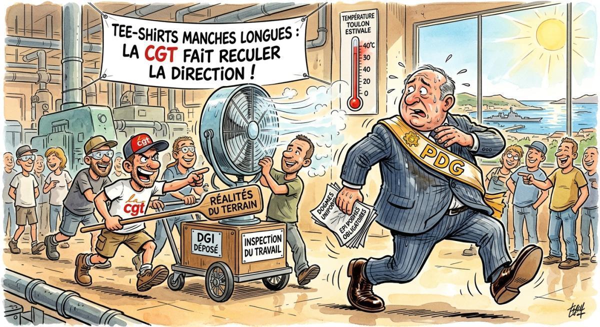 Tee-shirts manches longues: Une première victoire CGT! Tee-shirts manches longues: Une première victoire CGT!