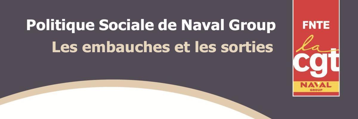 Analyse CGT : politique sociale Naval Group #LESEMBAUCHES