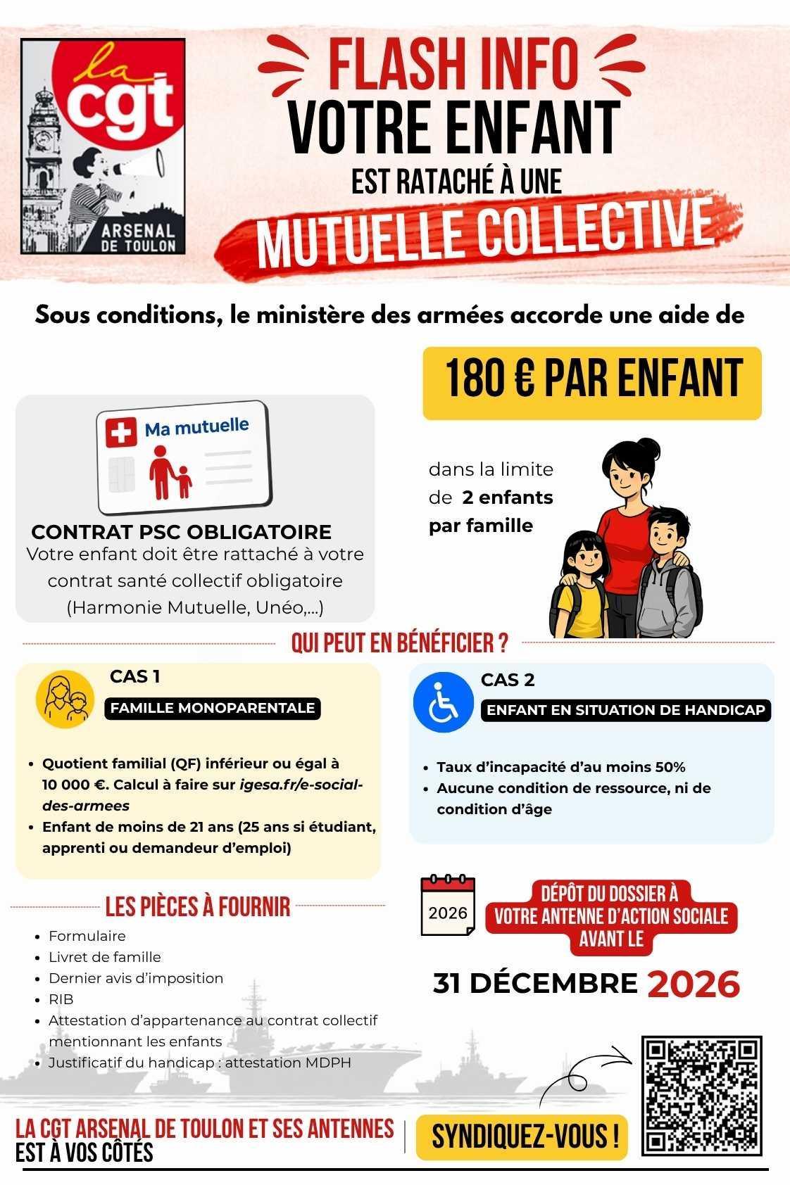 FLASH INFO: Votre enfant est rattaché à une mutuelle collective? FLASH INFO: Votre enfant est rattaché à une mutuelle collective?