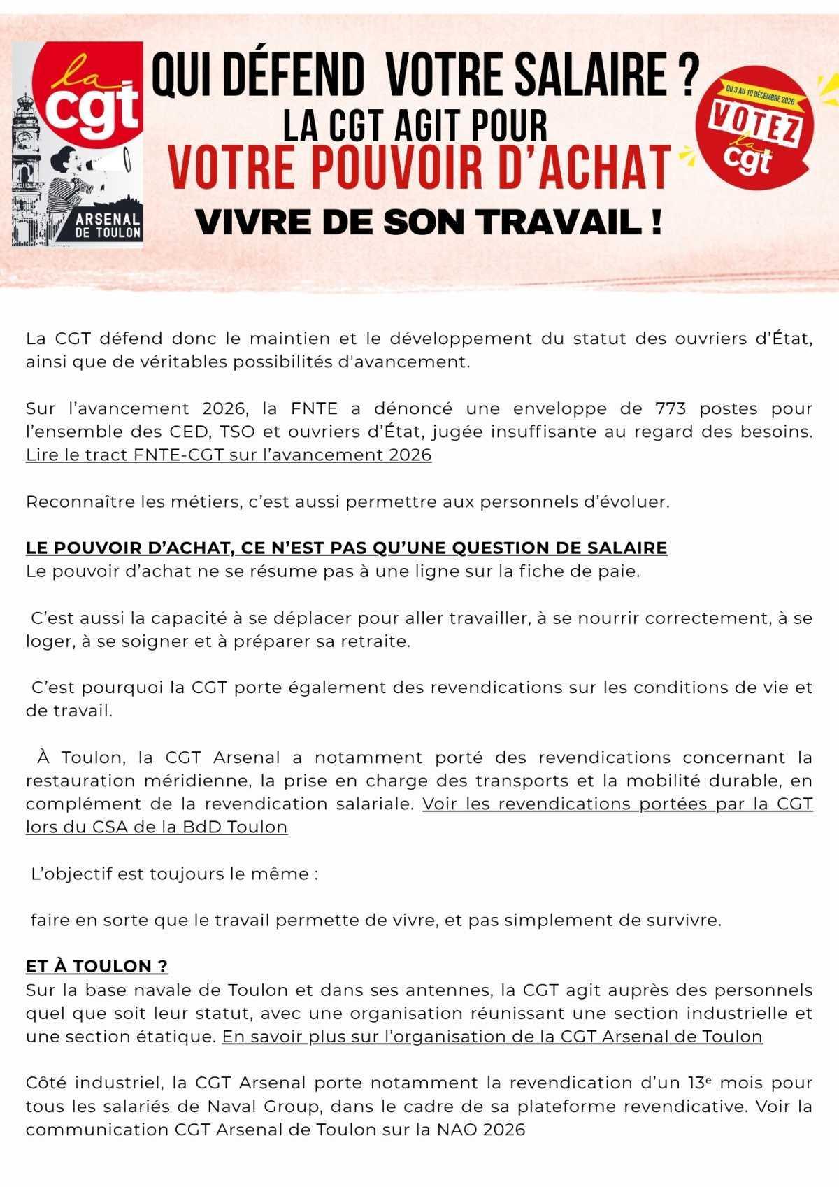 Qui défend votre salaire? 