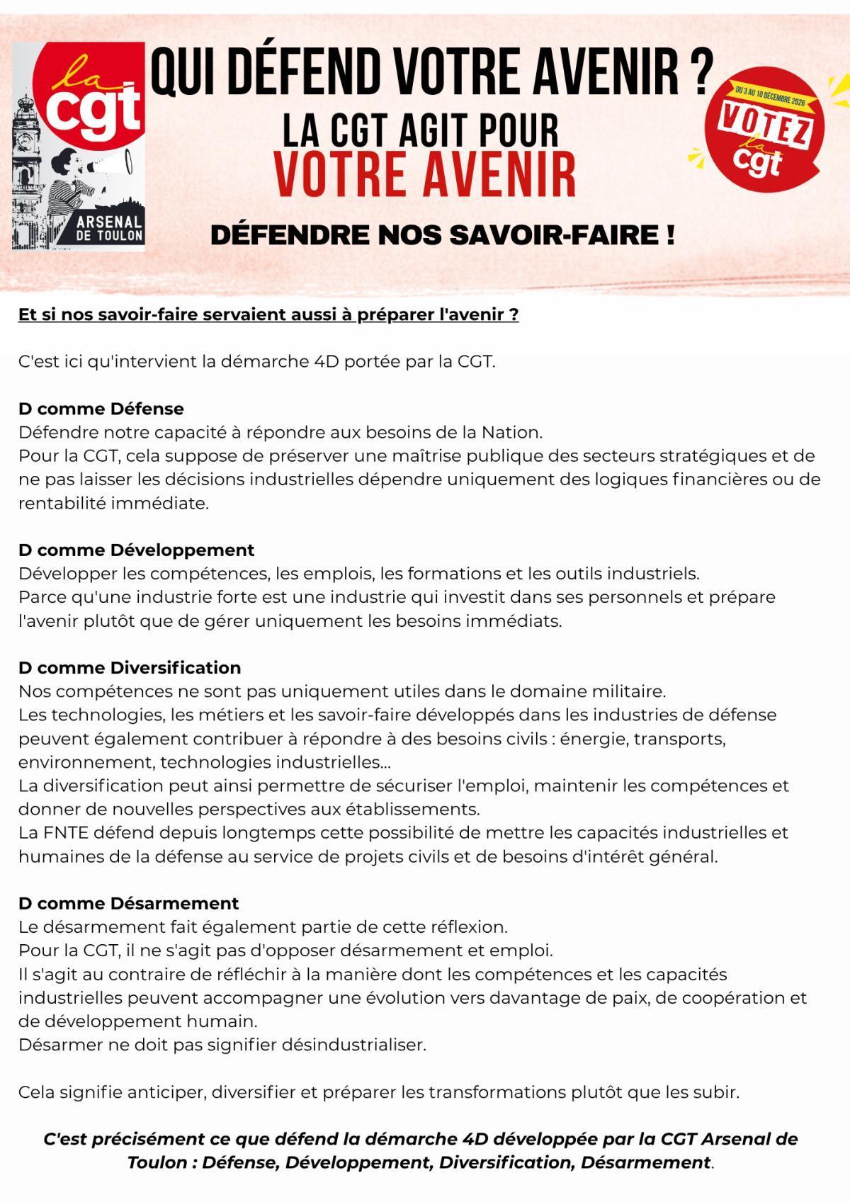 Qui défend votre avenir ?
