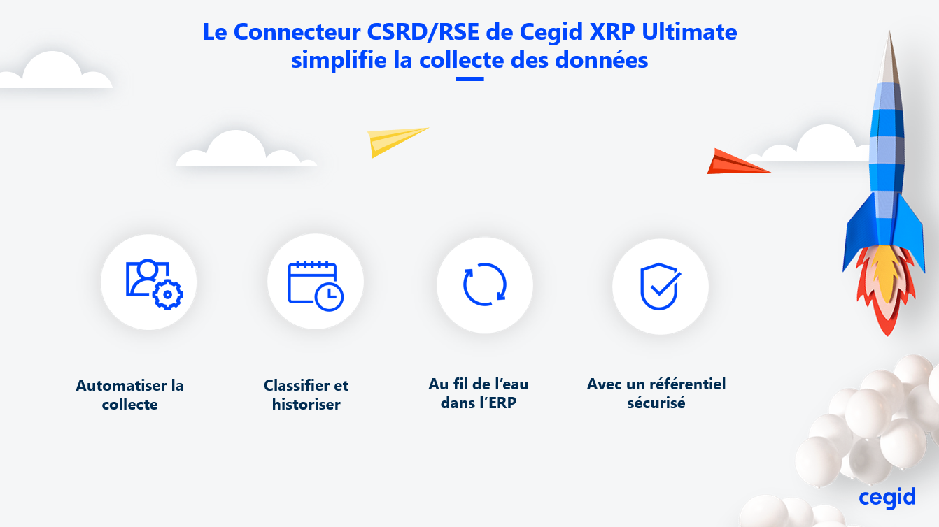 Cegid lance le tout premier connecteur CSRD/RSE du marché compatible avec  un ERP pour la conformité des entreprises à la directive européenne CSRD