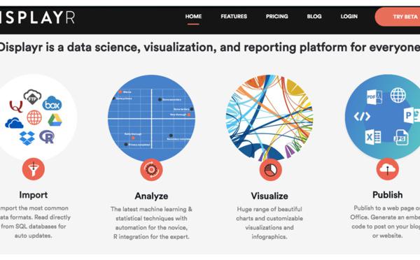 A suivre : DisplayR, une plate-forme de science des données en cloud