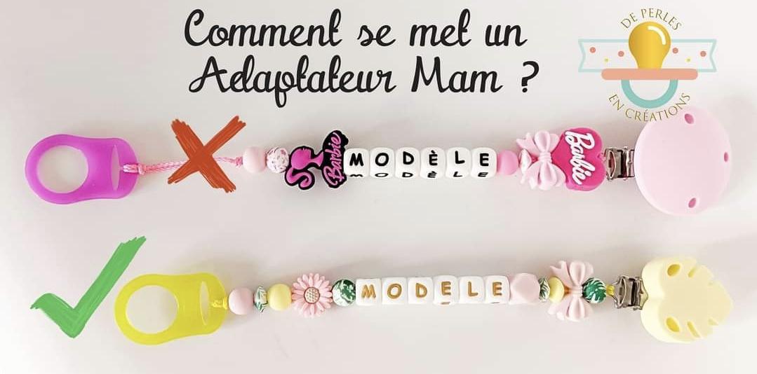 Adaptateur MAM : comment l'intégrer sur un attache-tétines