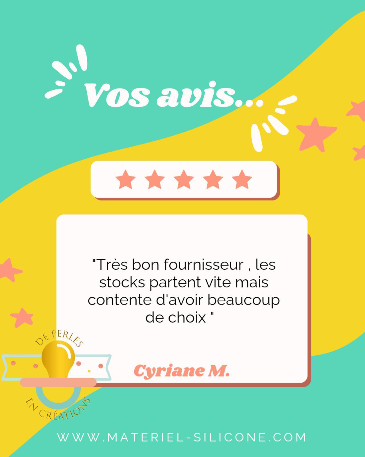 avis de Cyriane M.