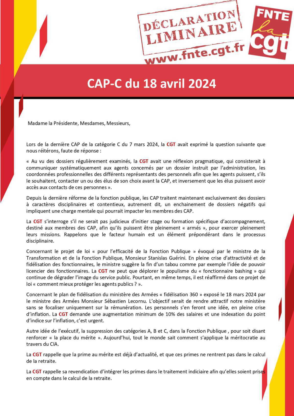 Compte Rendu CAP-C du 18 Avril 2024