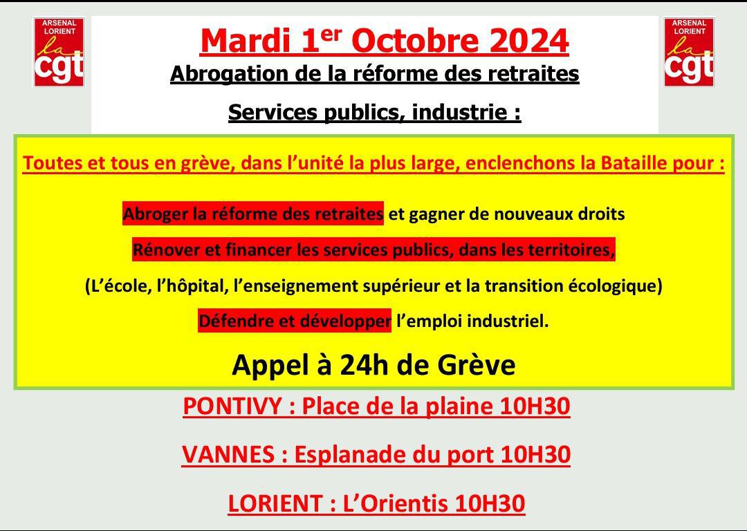 Manifestation 1er octobre 2024