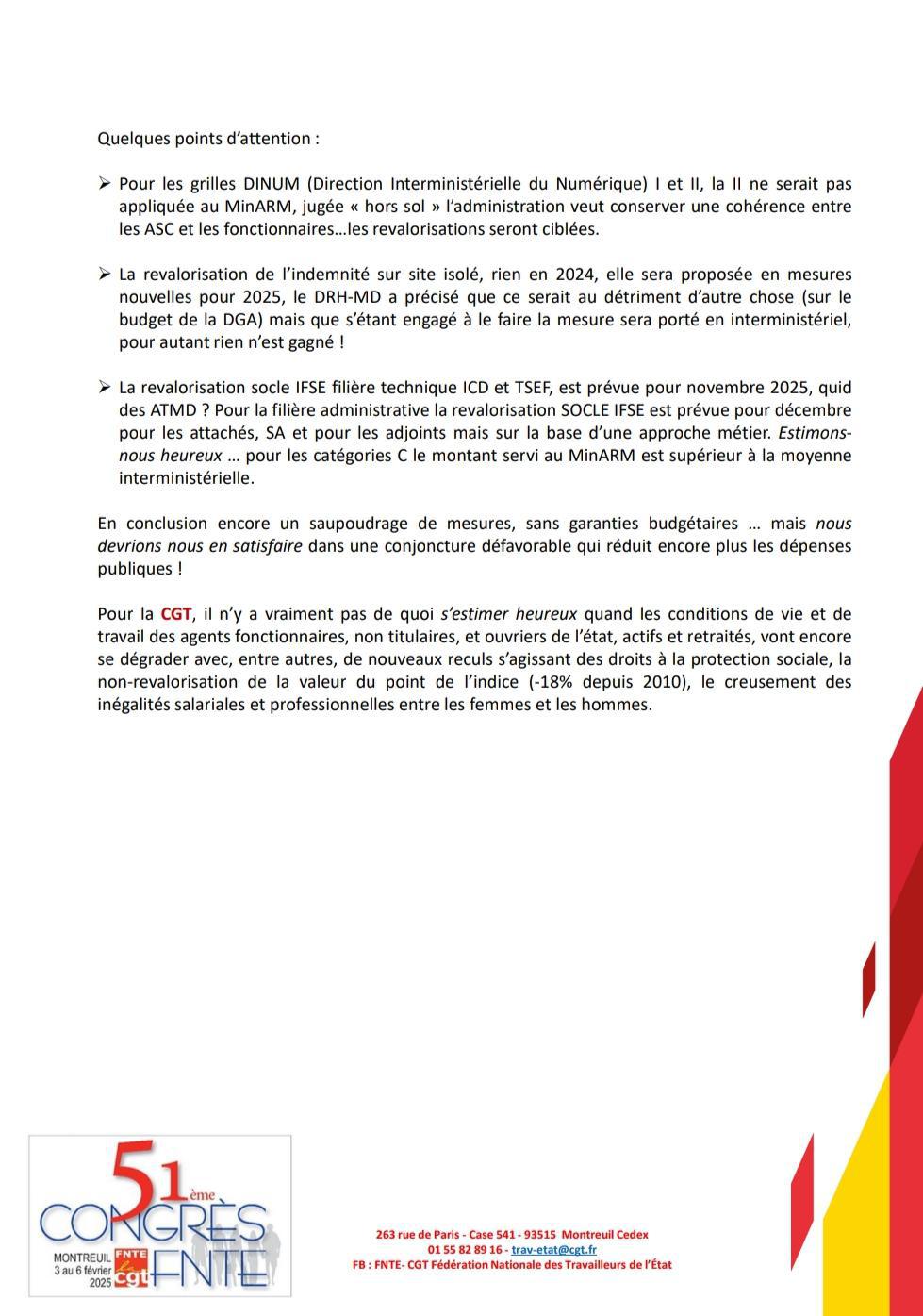 Compte Rendu de réunion mesures catégorielles 2025 du 23 octobre 2024