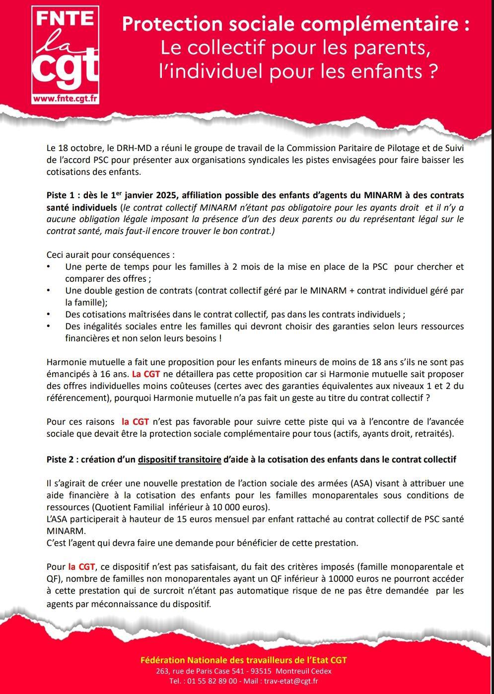 Protection sociale complémentaire : le collectif pour les parents l'individuel pour les enfants ?