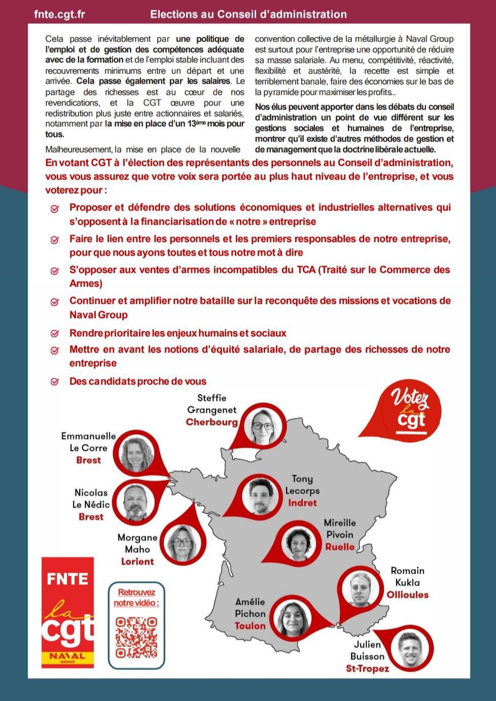 Du 19 au 26 Novembre 2024 : élections au conseil d'administration 