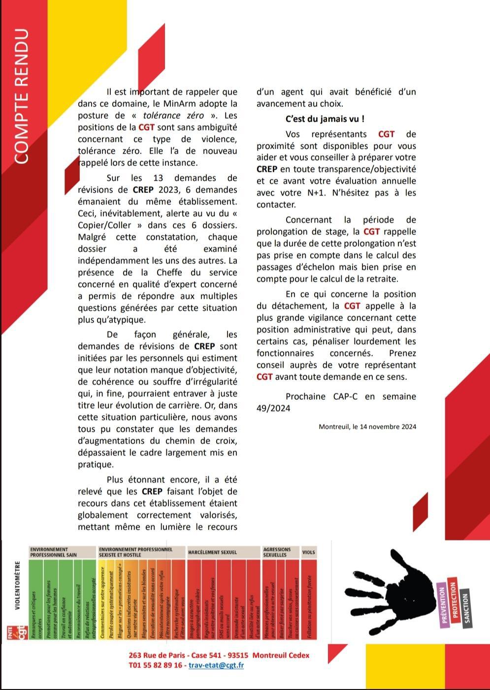 Compte Rendu CAP-C du 7 et 8 novembre 2024